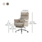 Faux Leder Executive Chair Polstered High Back Office Stuhl gepolstert