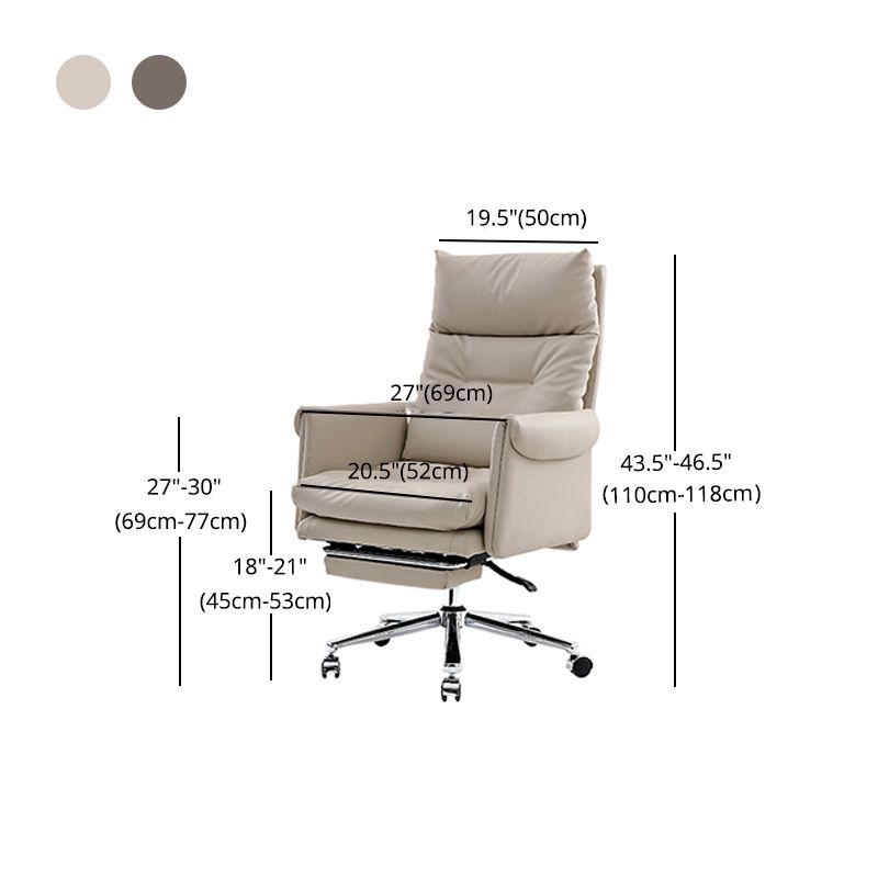 Faux Leder Executive Chair Polstered High Back Office Stuhl gepolstert