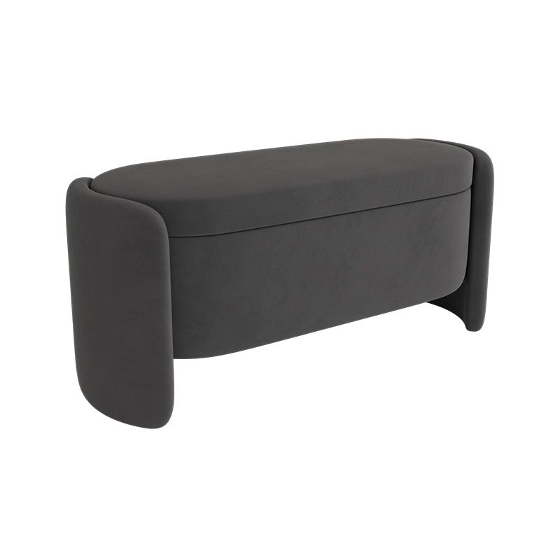 Modern Cushioned Bench Faux Leather Foam Bench for Home Office Clearhalo 'Benches' 'Chairs & Seating' 'furn' 'furn_benches' 'Furniture' 'Living Room Furniture' 1200x1200_5554c09c-a98f-4ee8-9a0f-ab4b37a6462f