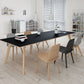 Rectangle 4 Legs Furniture Solid Wood Simplicity Table for Dining Room Clearhalo ' dining_table' 'Dining Tables & Seating' 'Dining Tables' 'furn' 'furn_dining_table' 'Furniture' 'furniture_dining_table' 'Kitchen & Dining Furniture' 'kitchen&dining_furn' 'kitchen' 'kitchen_dining_table' 1200x1200_555b4ea7-83a2-4f15-9246-2802ff808b41