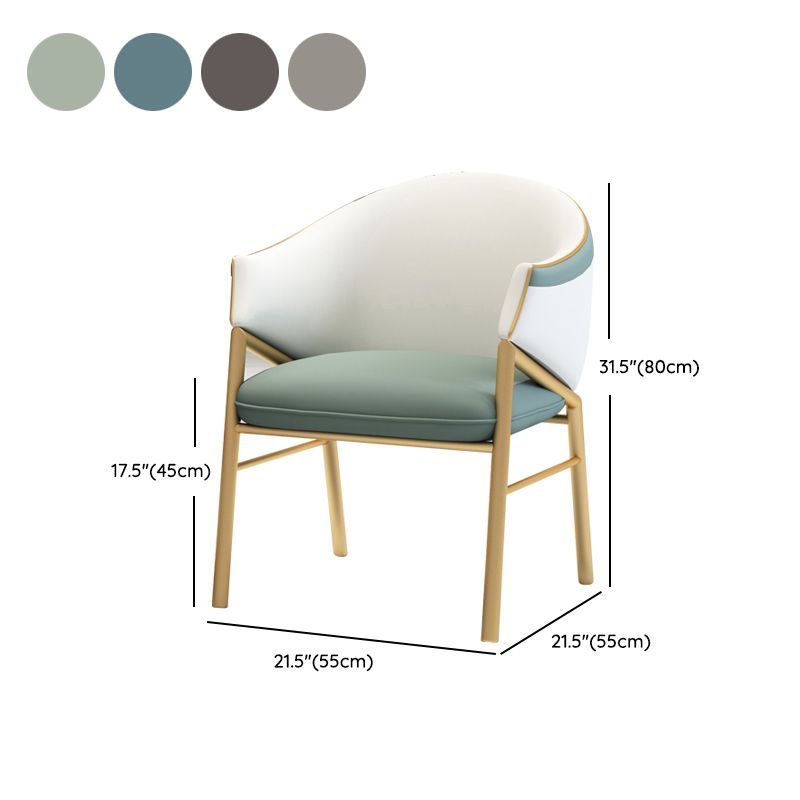 Contemporary Round Dining Table Set 1/2/5 Pcs Stone Top Dinette Set for Home Clearhalo 'Dining Room Sets' 'Dining Tables & Seating' 'dining_room_set' 'furn' 'furn_dining_room_set' 'Furniture' 'Kitchen & Dining Furniture' 1200x1200_555df5b9-8108-48a4-975b-45df1132bb59