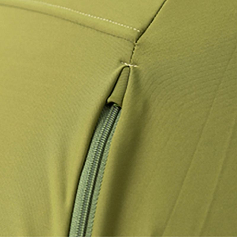 Soggiorno in stile moderno 100 poliestere senza braccio rimovibile slipcover lounge accento sedia