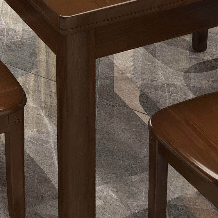 Solid Wood Dining Table Rectangle Dining Table for Dining Room Clearhalo 'Dining Tables & Seating' 'Dining Tables' 'dining_table' 'furn' 'furn_dining_table' 'Furniture' 'Kitchen & Dining Furniture' 1200x1200_5560f831-1a62-4179-bdca-8d3a884c7961