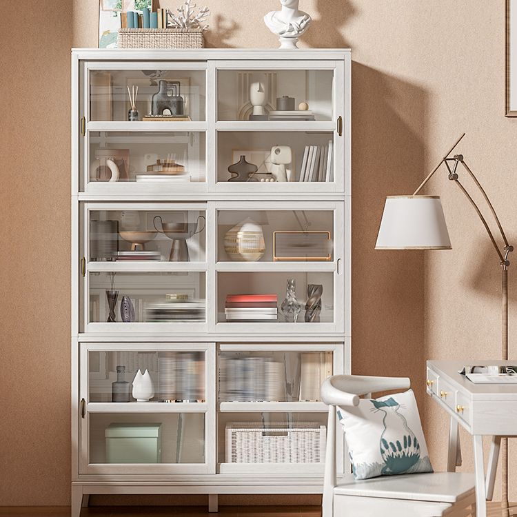 Contemporary Style Bookshelf with Door Bookcase for Home Office Study Room Clearhalo 'Bookcases' 'furn' 'furn_bookcases' 'Furniture' 'furniture_bookcases' 'kitchen' 'kitchen_bookcases' 'Living Room Furniture' 'Office Furniture' 1200x1200_5562c0b8-f3dd-4edf-b4f9-4e04afd1dbf8