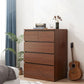 23.5" X 16" Vertical Storage Chest Modern Wood Storage Chest in White and Brown Clearhalo 'Bedroom Furniture' 'Dressers & Chests' 'dressers_chests' 'furn' 'furn_dressers_chests' 'Furniture' 1200x1200_5566f644-9015-4b9c-93d6-e0f8e52999e4
