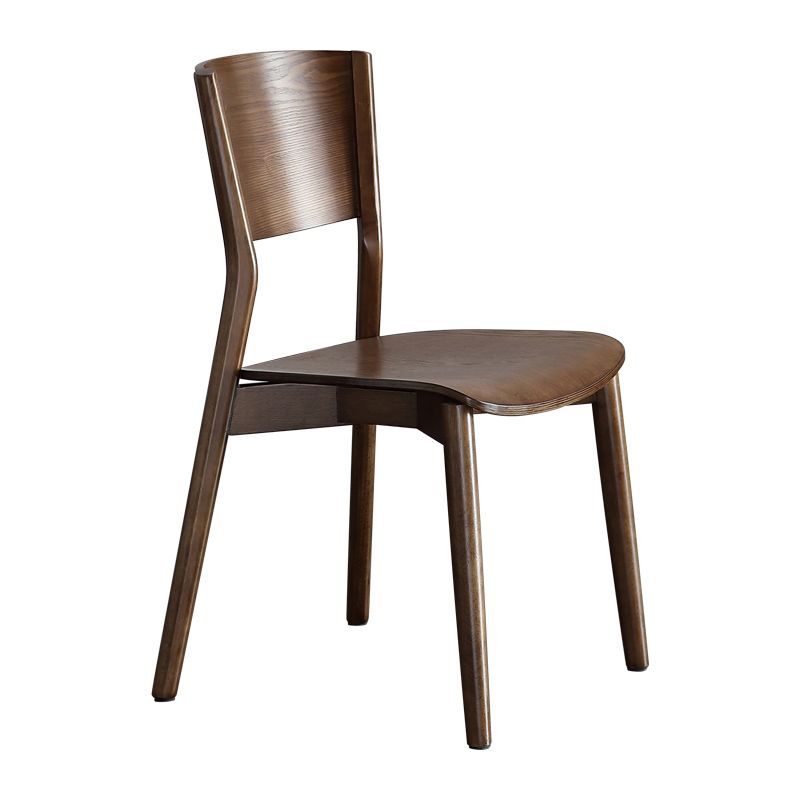 Modern Kitchen Wooden Dining Chair Open Back Dining Side Armless Chair Clearhalo ' kitchen&dining_furn' 'Dining Chairs' 'Dining Tables & Seating' 'dining_chair' 'furn' 'furn_dining_chair' 'Furniture' 'furniture_dining_chair' 'Kitchen & Dining Furniture' 'kitchen' 1200x1200_55687dd3-f11f-400b-9c5f-75107deef28d