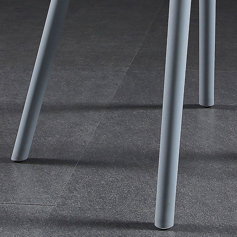 Scandinavian Style Plastic Dining Side Chair Home Open Back Armless Chair Clearhalo ' kitchen&dining_furn' 'Dining Chairs' 'Dining Tables & Seating' 'dining_chair' 'furn' 'furn_dining_chair' 'Furniture' 'furniture_dining_chair' 'Kitchen & Dining Furniture' 'kitchen' 1200x1200_556bb4cc-3aa6-4e53-a383-d6dfca8a05dd