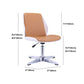 Faux Leather Office Chair Chrome Frame Armless Ergonomic Computer Desk Chair Clearhalo 'furn' 'furn_office_chair' 'Furniture' 'Office Chairs' 'Office Furniture' 'office_chair' 1200x1200_556db865-de1a-442b-a6a7-68e2e1d431d3