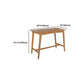 Light Brown Industrial Style Table Pine Wood Milk Tea Shop Casual Bar Table Clearhalo 'Bar Furniture' 'Bar Tables' 'bar_tables' 'furn' 'furn_bar_tables' 'Furniture' 'furniture_bar_tables' 'Kitchen & Dining Furniture' 1200x1200_556f785a-f129-4f5b-a160-05cf8137f281