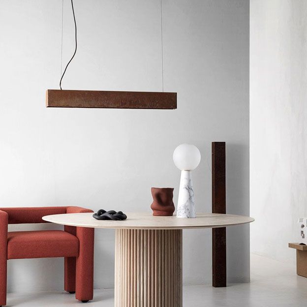 Round Shape Modern Dining Table Wood Color Fixed Table with Solid Wood Clearhalo 'Dining Tables & Seating' 'Dining Tables' 'dining_table' 'furn' 'furn_dining_table' 'Furniture' 'furniture_dining_table' 'Kitchen & Dining Furniture' 'kitchen' 'kitchen_dining_table' 1200x1200_5575abaf-9510-4b04-8948-b9926469606f