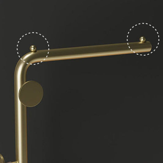 Moderner Kleiderbügel Metall gerahmt Hängsschiene und Haken Eingangshalle Tree