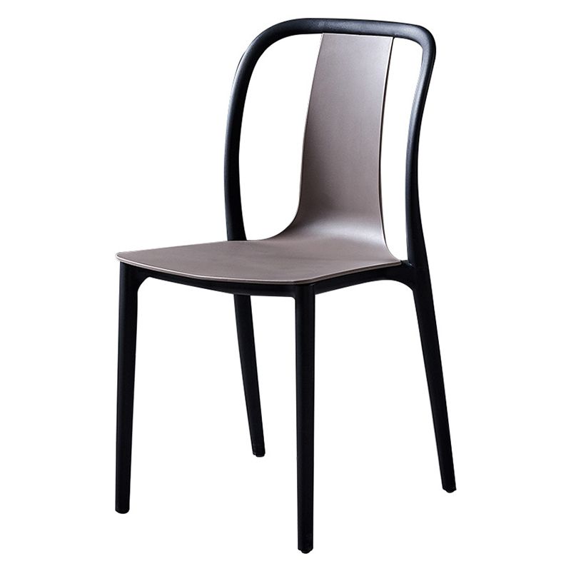 Plastic Dining Chairs Contemporary Style Side Chair Set for Dining Room Clearhalo ' kitchen&dining_furn' 'Dining Chairs' 'Dining Tables & Seating' 'dining_chair' 'Furniture' 'furniture_dining_chair' 'Kitchen & Dining Furniture' 'kitchen' 1200x1200_5575d81d-3599-4f84-bea2-82e5d427cb21