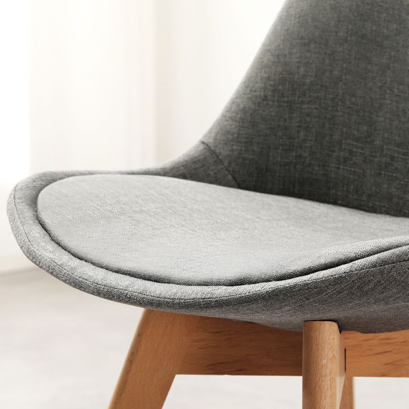 Upholstered Scandinavian Conference Room Side Chair Matte Finish Parsons Dining Chair Clearhalo ' kitchen&dining_furn' 'Dining Chairs' 'Dining Tables & Seating' 'dining_chair' 'Furniture' 'furniture_dining_chair' 'Kitchen & Dining Furniture' 'kitchen' 1200x1200_55780f80-16b2-4c8f-ae51-d1d48787fd1f