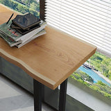 Sled Natural Wood Bistro Accent Dining Table Modern Rectangle Pub Height Dining Table Clearhalo 'Bar Furniture' 'Bar Tables' 'bar_tables' 'furn' 'furn_bar_tables' 'Furniture' 'furniture_bar_tables' 'Kitchen & Dining Furniture' 'kitchen&dining_furn' 'kitchen' 1200x1200_5578184e-16f1-41ad-9df7-624d8a2d7b9b