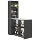 Modern Style Stone Rectangle Bistro Bar Desk Table for Living Room Clearhalo 'Bar Furniture' 'Bar Tables' 'bar_tables' 'furn' 'furn_bar_tables' 'Furniture' 'Kitchen & Dining Furniture' 1200x1200_55787d6f-f1a8-45df-93ee-ecfc6522a24c