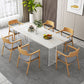 Modern 1/2/5/7 Pieces Dining Set Sintered Stone Dining Furniture Set /Separate Items Clearhalo 'Dining Room Sets' 'Dining Tables & Seating' 'dining_room_set' 'furn' 'furn_dining_room_set' 'Furniture' 'furniture_dining_room_set' 'Kitchen & Dining Furniture' 'kitchen&dining_furn' 'kitchen' 1200x1200_557b284b-3313-47a6-9300-f4559def9ef2