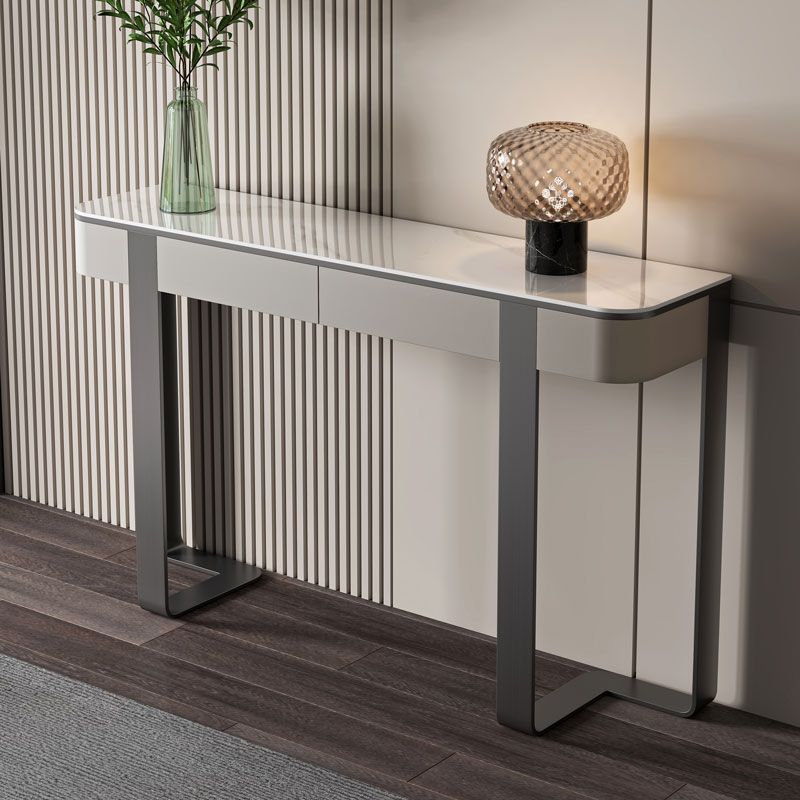 TABELLO DI CONSOLE MODERNA TABELLO DI ACCENTO MIFINA DI STONE, ALTO 33,46 pollici