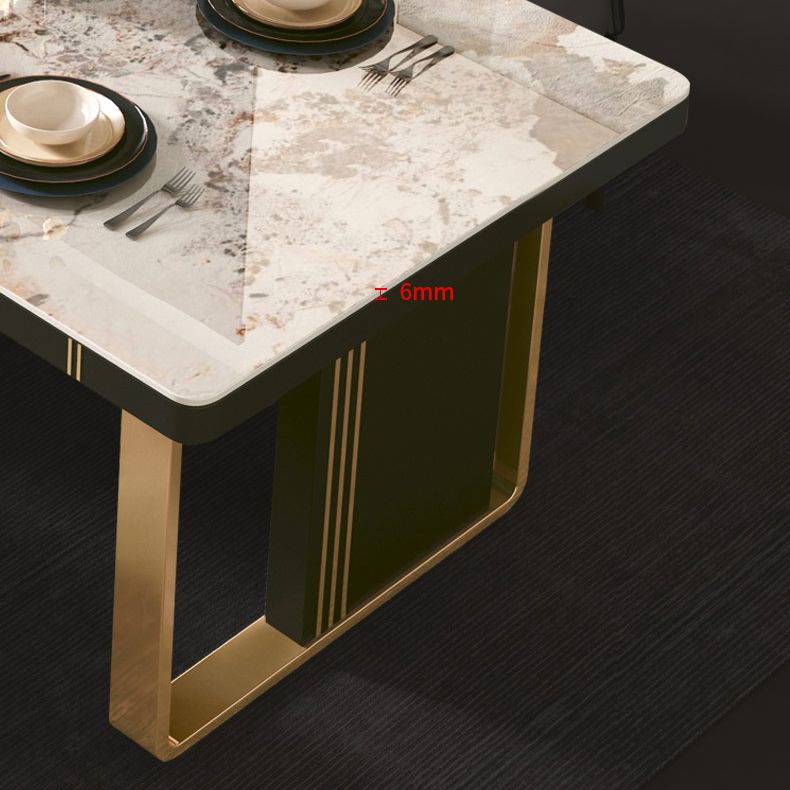 拡張可能なダイニングテーブルダブル台座テーブルキッチンダイニングルーム用