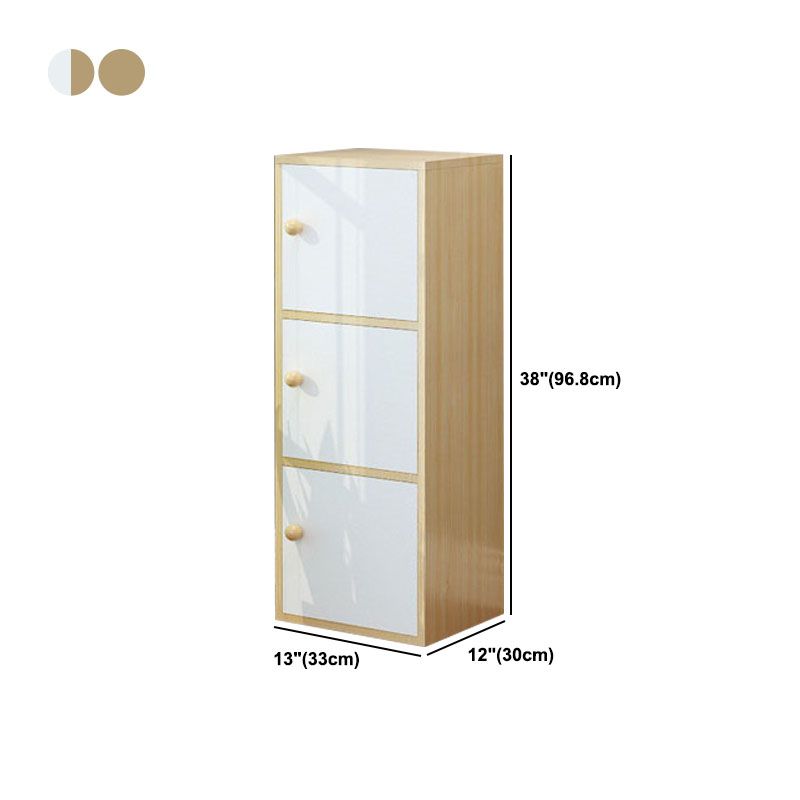 Libreria moderna a back -shelf -legno scaffale per la sala da studio