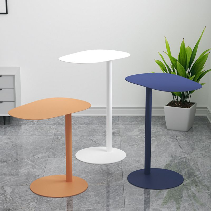 Scandinavian Free-Form Sofa SideTable Metal Pedestal End Table