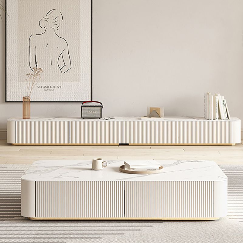 Contemporary Media Console TV Stand Stone TV Stand with 5 Drawers Clearhalo 'furn' 'furn_tv_stands_entertainment_centers' 'Furniture' 'Living Room Furniture' 'TV Stands & Entertainment Centers' 'TV Stands & Media Storage Furniture' 'tv_stands_entertainment_centers' 1200x1200_55828821-3d40-459c-8ae0-0d9c2d0dddd4