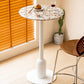 Industrial Steel Bar Dining Table Terrazzo Top Indoor Bistro Table with Single Pedestal Clearhalo 'Bar Furniture' 'Bar Tables' 'bar_tables' 'furn' 'furn_bar_tables' 'Furniture' 'furniture_bar_tables' 'Kitchen & Dining Furniture' 1200x1200_55830f38-db15-4abc-90fa-5855957bbeeb