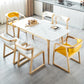 Minimalist Sintered Stone Dining Table White Extendable Dining Table for Kitchen Clearhalo ' dining_table' 'Dining Tables & Seating' 'Dining Tables' 'furn' 'furn_dining_table' 'Furniture' 'furniture_dining_table' 'Kitchen & Dining Furniture' 'kitchen&dining_furn' 'kitchen' 'kitchen_dining_table' 1200x1200_55864dd2-c8a0-453f-93e9-26cc0bf83700