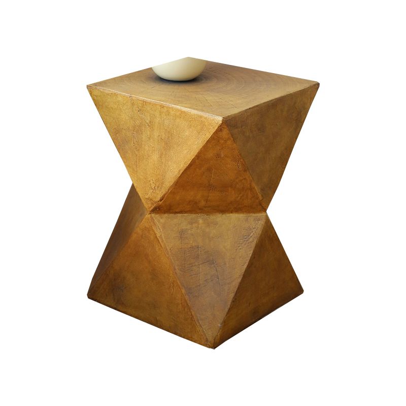 17.5 Tall Block Side Table Modernistic Metal Side End Snack Table Clearhalo 'Coffee & Accent Tables' 'End & Side Tables' 'end_side_tables' 'furn' 'furn_end_side_tables' 'Furniture' 'Living Room Furniture' 1200x1200_55867fee-0fc7-4e06-8728-58ad429191cc