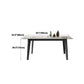 Modern Sintered Stone Rectangle Table Set 1/4/5/7 Pieces Dining Set Clearhalo 'Dining Room Sets' 'Dining Tables & Seating' 'dining_room_set' 'furn' 'furn_dining_room_set' 'Furniture' 'Kitchen & Dining Furniture' 1200x1200_55868dde-4ba2-44e6-a701-cea97a3b948b