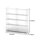 Acrylic Frame Bookshelf Open Storage Scandinavian Etagere Bookcase Clearhalo 'Bookcases' 'furn' 'furn_bookcases' 'Furniture' 'Office Furniture' 1200x1200_5586ff90-fbd6-44b0-9d33-65a35910d1fe