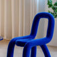 Home Stoffen eetkamerstoelen Designerstijl armloze stoel met open rug