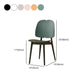 Scandinavian Armless Open Back Dining Side Chairs Plastic Dining Chair Clearhalo 'Dining Chairs' 'Dining Tables & Seating' 'dining_chair' 'furn' 'furn_dining_chair' 'Furniture' 'furniture_dining_chair' 'Kitchen & Dining Furniture' 1200x1200_558db0a2-a89d-4737-a887-ce8220b430d8