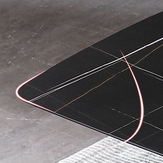 Modern 1/2/3/4/5 Pieces Black Dinette Set Sintered Stone Dining Table with Chairs Clearhalo 'Dining Room Sets' 'Dining Tables & Seating' 'dining_room_set' 'furn' 'furn_dining_room_set' 'Furniture' 'furniture_dining_room_set' 'Kitchen & Dining Furniture' 'kitchen&dining_furn' 'kitchen' 1200x1200_558f27d5-79cc-4758-8818-f85ec827e6de