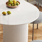 Metal Contemporary Free Form Dining Table White Sintered Stone Table for Dining Room and Kitchen Clearhalo ' dining_table' 'Dining Tables & Seating' 'Dining Tables' 'Furniture' 'furniture_dining_table' 'Kitchen & Dining Furniture' 'kitchen&dining_furn' 'kitchen' 'kitchen_dining_table' 1200x1200_55921758-112f-499a-b625-b79fdc66d1e0