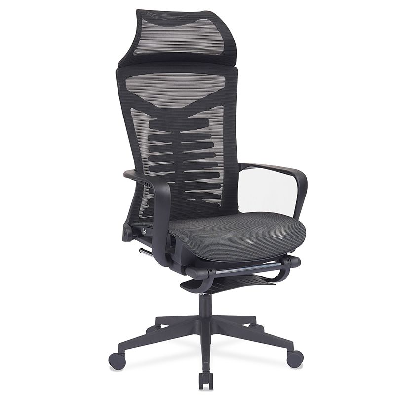 Modern Swivel Chair Adjustable Seat Height Chair with Breathable Back Clearhalo 'furn' 'furn_office_chair' 'Furniture' 'Office Chairs' 'Office Furniture' 'office_chair' 1200x1200_5592c7a8-c763-4321-89d3-c1cdf1f5d253