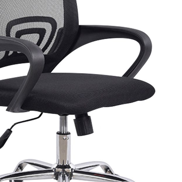 Contemporary Tilt Mechanism Microfiber Chair Task Mid-Back Arm Chair Clearhalo 'furn' 'furn_office_chair' 'Furniture' 'Office Chairs' 'Office Furniture' 'office_chair' 1200x1200_5593be42-c22b-4e7e-adb9-3782f9afa3e8