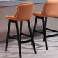 Scandinavian Wood Upholstered Counter Stools Low Back Bar Stools with Footrest Clearhalo 'Bar Furniture' 'Bar Stools' 'bar_stools' 'furn' 'furn_bar_stools' 'furniture_bar_stools' 'Kitchen & Dining Furniture' 'kitchen&dining_furn' 'kitchen' 'kitchen_furn' Furniture' 1200x1200_5596cb8b-6590-4f12-9dfa-6c8dd5f62cfa