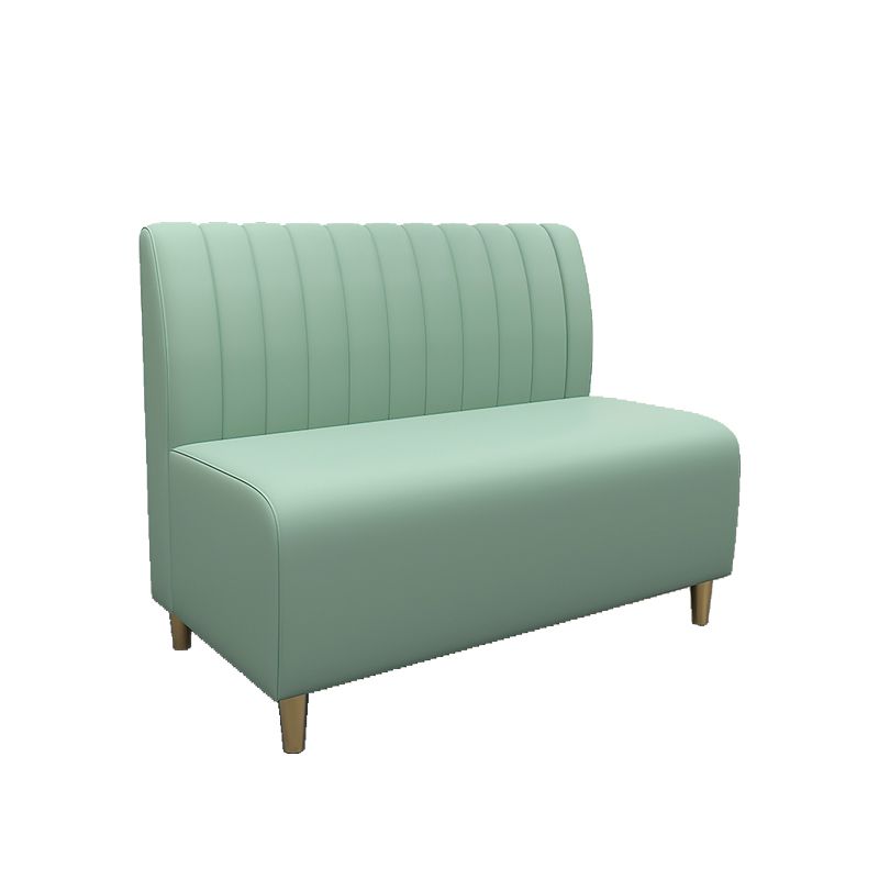 47.27"D x 25.59"W x 33.46"H Glam 2-seat Sewn Pillow Back Sofa for Restaurant Clearhalo 'furn' 'furn_sofas' 'Furniture' 'furniture_sofas' 'kitchen' 'kitchen_sofas' 'Living Room Furniture' 'Sofa' 'sofas' 1200x1200_5596de2c-45a4-4772-a9b9-30343b571811