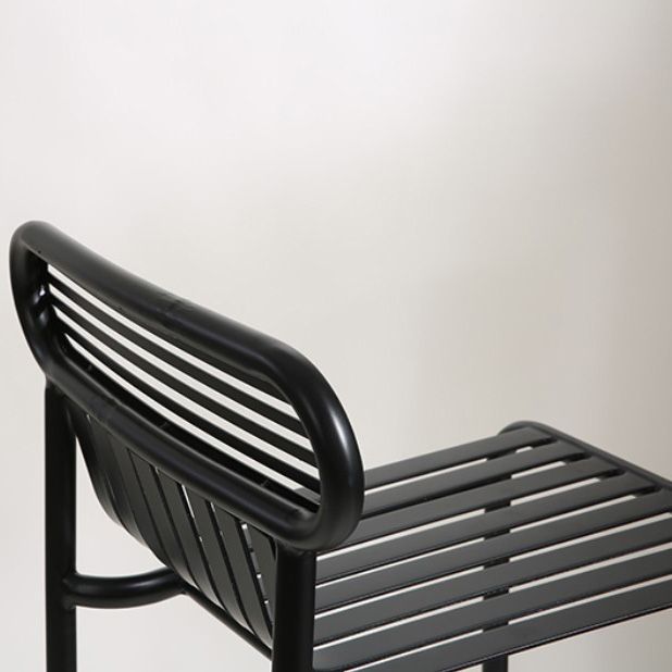 Mesa de barra cuadrada industrial Juego de 1/2 piezas de mostrador con taburetes altos de hierro