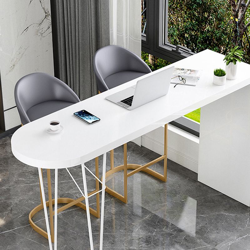 Contemporary Style Counter Stool Bar-height Bar Stool with Metal Base Clearhalo 'Bar Furniture' 'Bar Stools' 'bar_stools' 'furn' 'furn_bar_stools' 'Furniture' 'Kitchen & Dining Furniture' 1200x1200_559798e3-0eba-4ca0-b32a-58b4b542af21