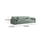 Stationary Living Room Pillow Top Arm Standard Cushions Green Sofa