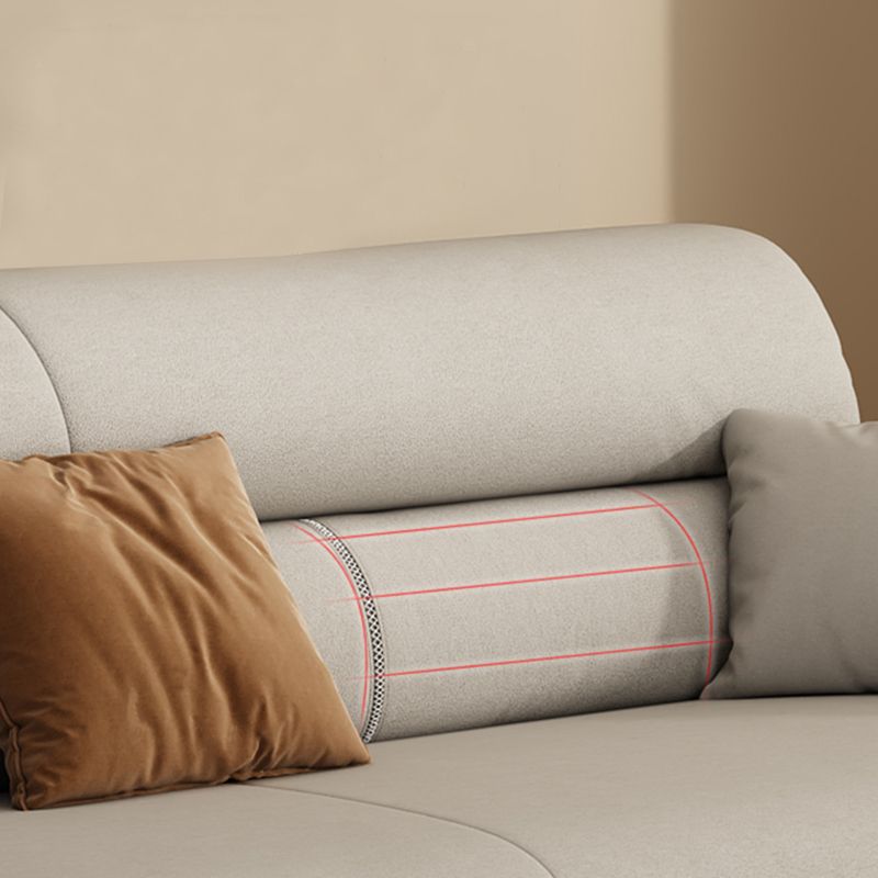 Stain Resistant Stationary Faux Leather Living Room Square Arm Sewn Pillow Back Sofa Clearhalo &#39;furn&#39; &#39;furn_sofas&#39; &#39;Furniture&#39; &#39;Living Room Furniture&#39; &#39;Sofa&#39; &#39;sofas&#39; 1200x1200_5598ae61-79fd-46a2-bf67-5e36466b58e4