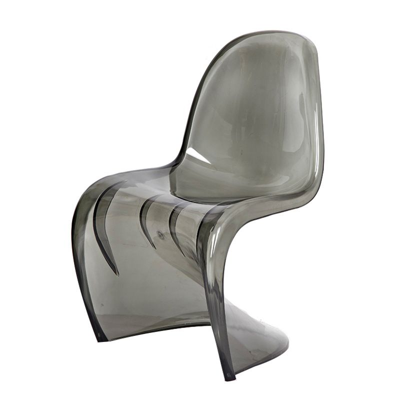 Nordic Style Armless Chair Plastic Home Side Chair for Dining Room Clearhalo 'Dining Chairs' 'Dining Tables & Seating' 'dining_chair' 'Furniture' 'furniture_dining_chair' 'Kitchen & Dining Furniture' 1200x1200_5599d0c6-b107-4efb-b6c8-048e9cdb2b18