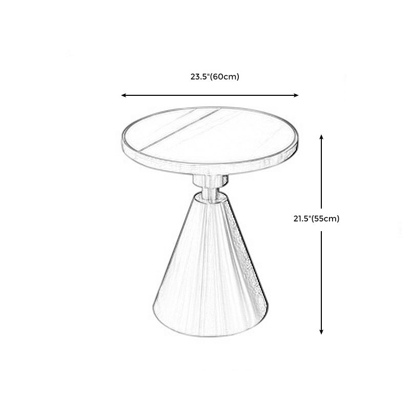 Tavolo da divano con divano con divano in acciaio inossidabile in acciaio inossidabile in acciaio inossidabile glam