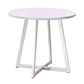 Metal Contemporary Dining Table Indoor Round Table for Kitchen Clearhalo ' dining_table' 'Dining Tables & Seating' 'Dining Tables' 'furn' 'furn_dining_table' 'Furniture' 'furniture_dining_table' 'Kitchen & Dining Furniture' 'kitchen&dining_furn' 'kitchen' 'kitchen_dining_table' 1200x1200_559c3c45-9ba7-4c7a-a37d-6a5431117fe3