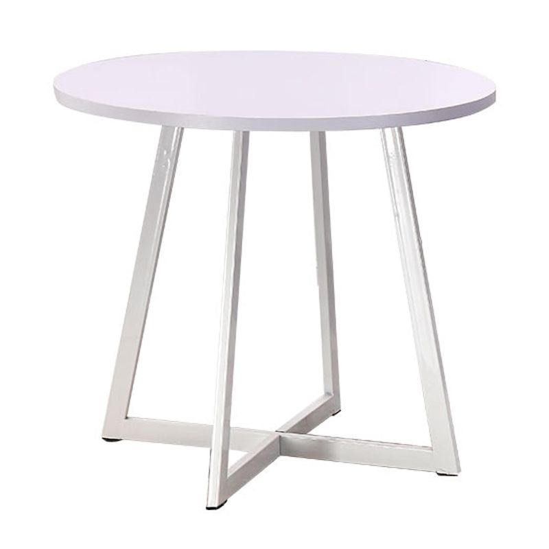 Metal Contemporary Dining Table Indoor Round Table for Kitchen Clearhalo ' dining_table' 'Dining Tables & Seating' 'Dining Tables' 'furn' 'furn_dining_table' 'Furniture' 'furniture_dining_table' 'Kitchen & Dining Furniture' 'kitchen&dining_furn' 'kitchen' 'kitchen_dining_table' 1200x1200_559c3c45-9ba7-4c7a-a37d-6a5431117fe3