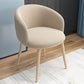 Home Scandinavian Arm Chair Parsons Back Metal Upholstered Dining Room Chair Clearhalo ' kitchen&dining_furn' 'Dining Chairs' 'Dining Tables & Seating' 'dining_chair' 'furn' 'furn_dining_chair' 'Furniture' 'furniture_dining_chair' 'Kitchen & Dining Furniture' 'kitchen' 1200x1200_559fabb9-ab65-4ce7-8aae-3194cc04235c