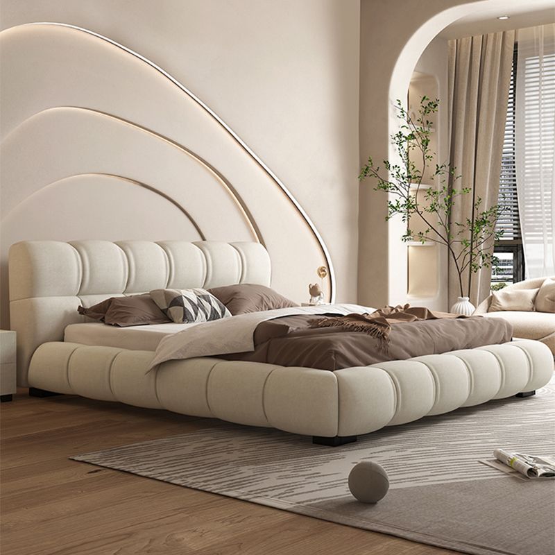 Letto a letto in legno in legno glam Fucice Letto standard con testiera