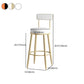 Scandinavian Upholstered Stools for Home Armless Low Back Stools with 4 Metal Legs Clearhalo 'Bar Furniture' 'Bar Stools' 'bar_stools' 'furn' 'furn_bar_stools' 'furniture_bar_stools' 'Kitchen & Dining Furniture' 'kitchen&dining_furn' 'kitchen' 'kitchen_furn' Furniture' 1200x1200_55a09e05-8beb-42b6-b77b-0920d6aa5cbd