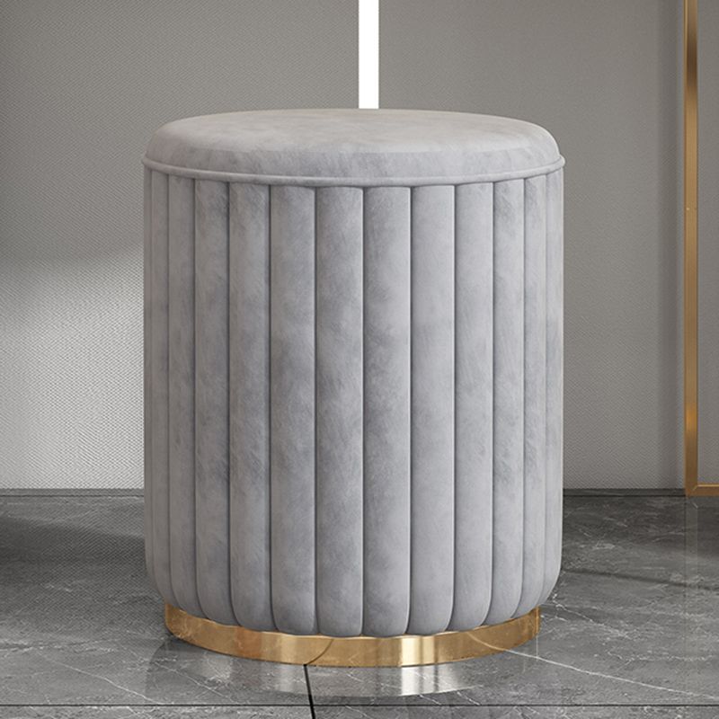 Grijze ijdelheid 31,5 "hoog ontworpen hout ijdelheid set met ontlasting